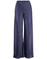 Peter Cohen - Silk Palazzo Trousers - Lyst