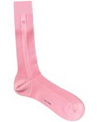 Tom Ford - Ribbed Tf-Embroidered Socks - Lyst