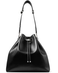 Jimmy Choo - Cinch L Leren Bucket-Tas - Lyst