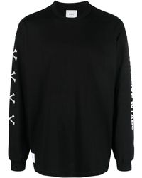WTAPS - Graphic Sleeve Print Cotton T-shirt - Lyst