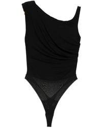 Elisabetta Franchi - Top Blacks And Greys - Lyst