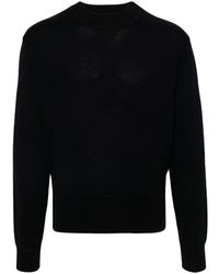 Lemaire - Stehkragen-Pullover mit tiefen Schultern - Lyst