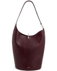 Rabanne - Ring Leather Tote Bag - Lyst