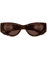 Gucci - Cat-Eye Frame Sunglasses - Lyst