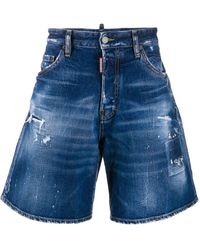 dsquared jean shorts mens