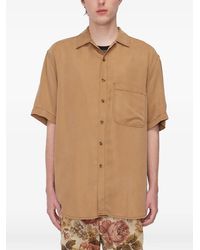 Song For The Mute - Short Sleeve Oversized Shirt - Lyst