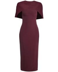 Axel 113 - Margot Caped Midi Dress - Lyst
