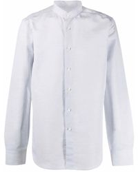 Dell'Oglio - ノーカラー シャツ - Lyst