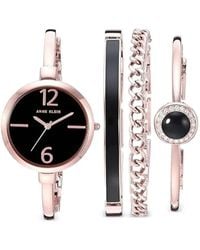 Anne Klein - Montre À Détail De Logo Mm - Lyst