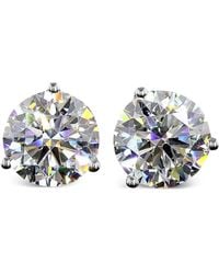 Jewels Aficionado - 14K Stud Diamond Earrings - Lyst