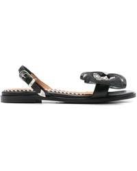Toga - Bow-Detail Sandals - Lyst
