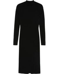 Patrizia Pepe - Gebreide Midi-Jurk - Lyst