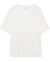 Anine Bing - T-Shirt mit V-Ausschnitt - Lyst
