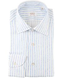 Borriello - Stripe-Print Long-Sleeved Shirt - Lyst