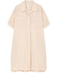 Studio Tomboy X - Shirt-Collar Puff-Sleeve Dress - Lyst