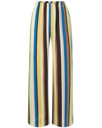 Simon Miller - Nella Striped Wide-Leg Trousers - Lyst