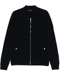 Zanone - Zip-Up Knitted Jacket - Lyst