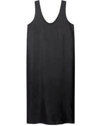 Another Tomorrow - Silk Tank Dress - Lyst