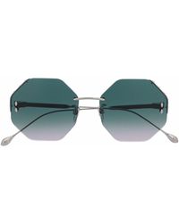 Isabel Marant - Sonnenbrille mit geometrischem Gestell - Lyst
