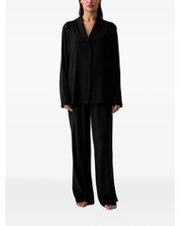 Emporio Armani - Lace-Insert Pajamas - Lyst