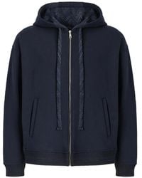 Missoni - Zigzag-Lining Zip-Up Hoodie - Lyst