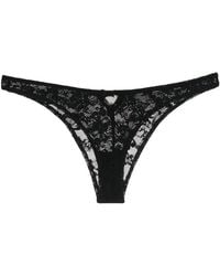 Fleur du Mal - Le Stretch Lace Cheeky Briefs - Lyst