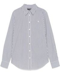 Ralph Lauren - Gestreept Blouse - Lyst