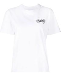 Sacai - T-Shirt À Imprimé Graphique - Lyst