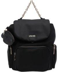 Liu Jo - Nylon Backpack With Coin Purse - Lyst