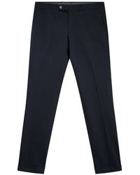 Barba Napoli - Milano Pressed-Crease Turned-Up Trousers - Lyst