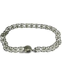 Madison Maison - 1970S Ornate Floral Chain Belt - Lyst