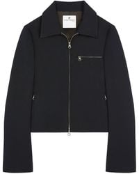 Courreges - Jacket With Logo Embroidery - Lyst