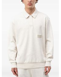 BOSS - Pull À Patch Logo Et Col Polo - Lyst