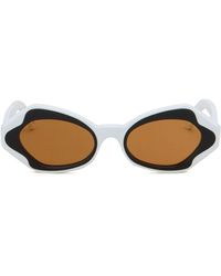 Marni - Geometric-frame Tinted Sunglasses - Lyst