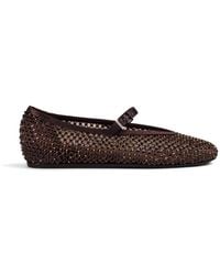 Le Silla - Gilda Embellished Ballet Flats - Lyst