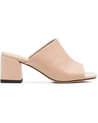 Linda Baumann - Open-Toe Block-Heel Sandals - Lyst