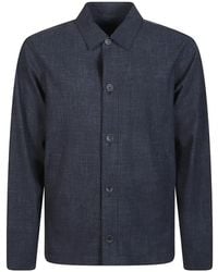 Herno - Button-Up Shirtjack - Lyst