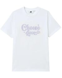 Chocoolate - Short-Sleeve Logo-Embroidered T-Shirt - Lyst