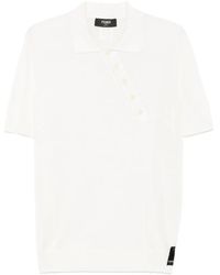 Fendi - Asymmetric Polo Shirt - Lyst