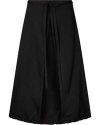 Studio Tomboy X - Pleated Balloon Midi Skirt - Lyst