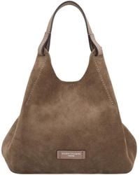 Gianni Chiarini - Dua Tote Bag aus Wildleder mit Henkel - Lyst