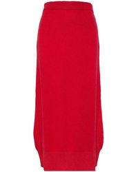 Barrie - High-Waisted Knit Skirt - Lyst