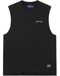 AFTERMATHS - Graphic-Print Cotton Tank Top - Lyst