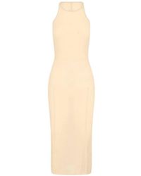 Rick Owens - Ribbed-Knit Midi Dress - Lyst