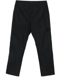 Stone Island - 3100020 Logo-Patch Cargo Pants - Lyst