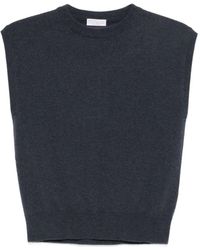 Brunello Cucinelli - Round-Neck Cashmere Vest - Lyst