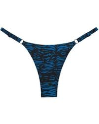 Tropic of C - Solana Zebra-Print Bikini Bottoms - Lyst