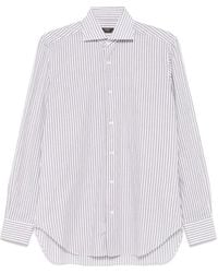 Barba Napoli - Camicia A Righe - Lyst