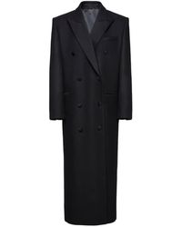 Magda Butrym - Double-Breasted Wool Maxi Coat - Lyst