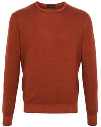 Dell'Oglio - Pull En Laine Mérinos À Col Rond - Lyst